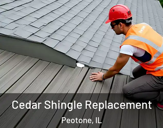  Cedar Shingle Replacement Peotone, IL
