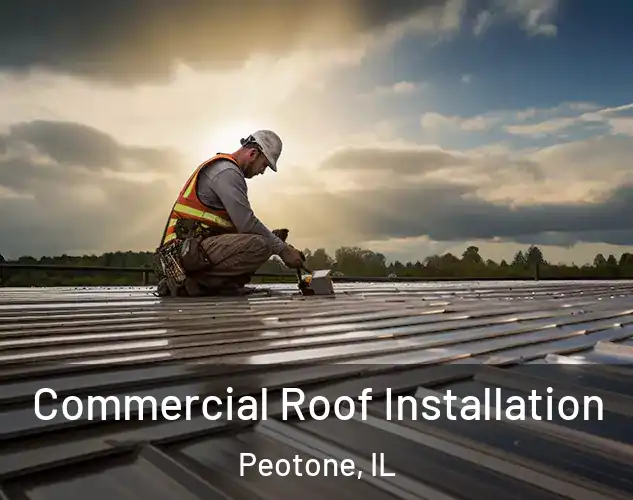 Commercial Roof Installation Peotone, IL