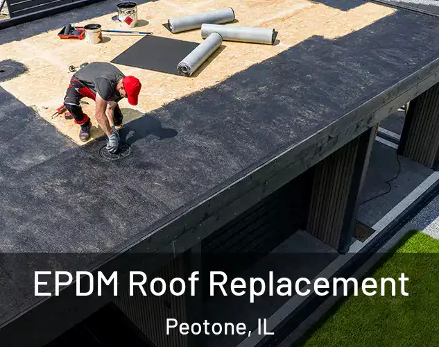  EPDM Roof Replacement Peotone, IL