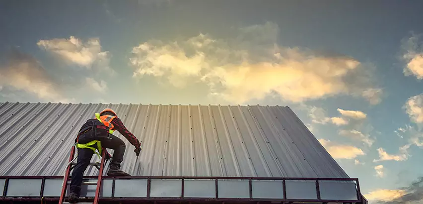 Commercial Built-Up Roof Installation in Peotone