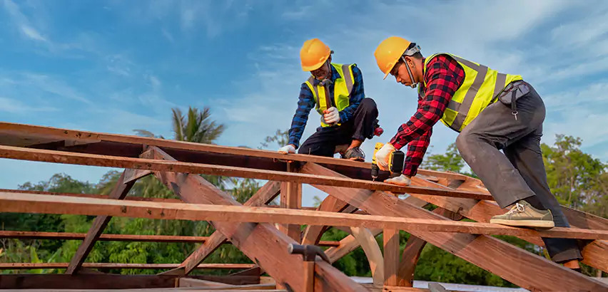 Mobile Home Roof Truss Repair in Peotone