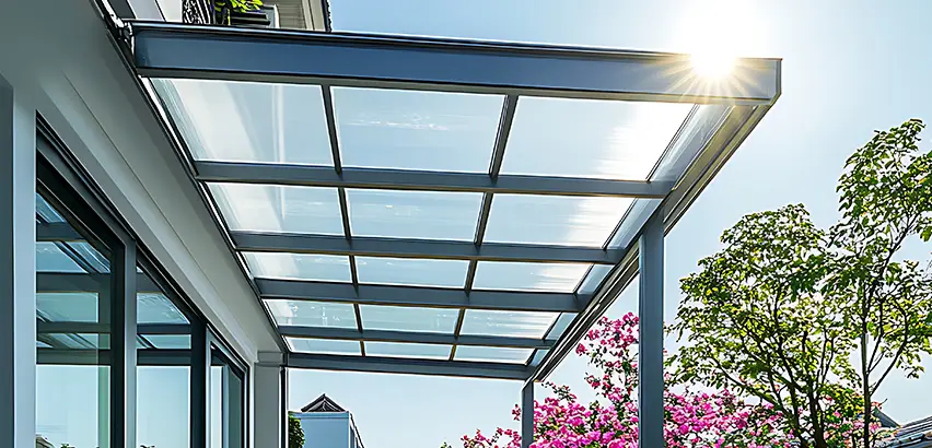 Glass Patio Roof Installation in Peotone