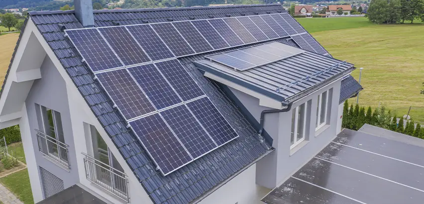 Residential Solar Roof Installation in Peotone