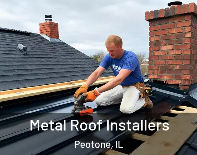  Metal Roof Installers Peotone, IL