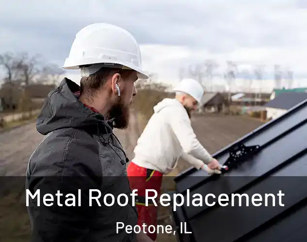  Metal Roof Replacement Peotone, IL
