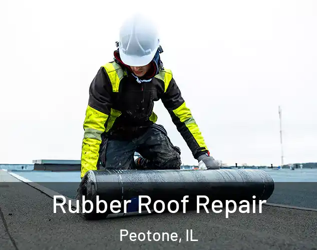  Rubber Roof Repair Peotone, IL