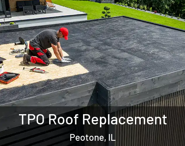  TPO Roof Replacement Peotone, IL