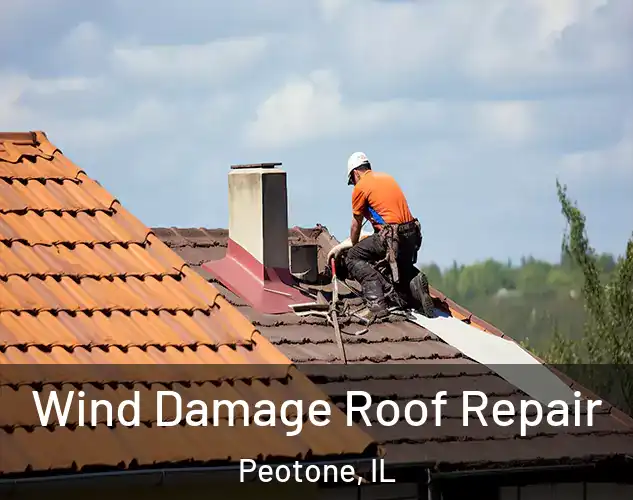  Wind Damage Roof Repair Peotone, IL